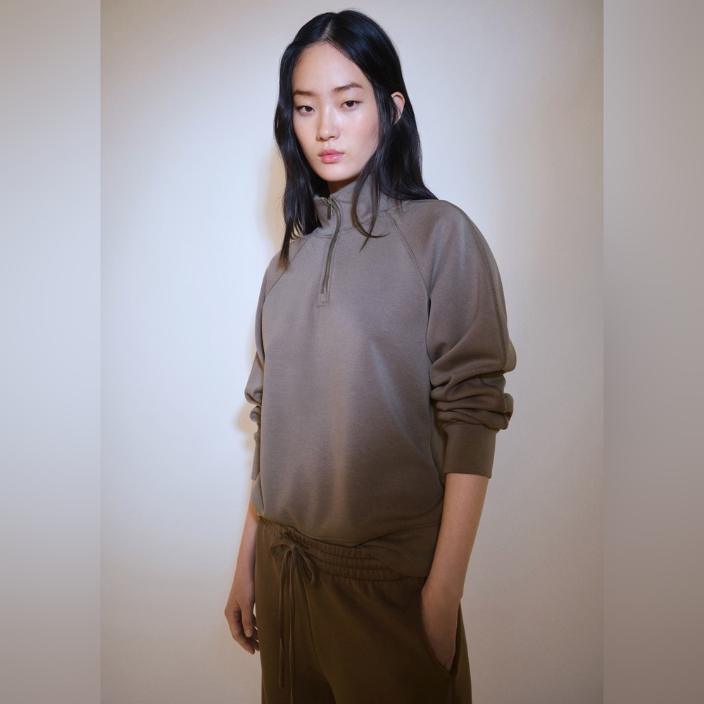 Mango brown Co-ord set jogger pants + sweatshirt NWT - Picture 6 of 10